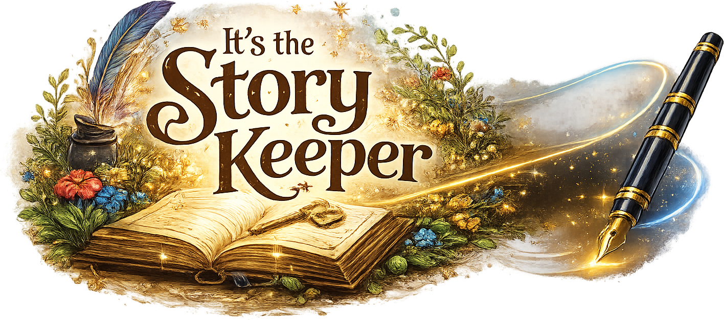 Logo for It's The Story Keeper